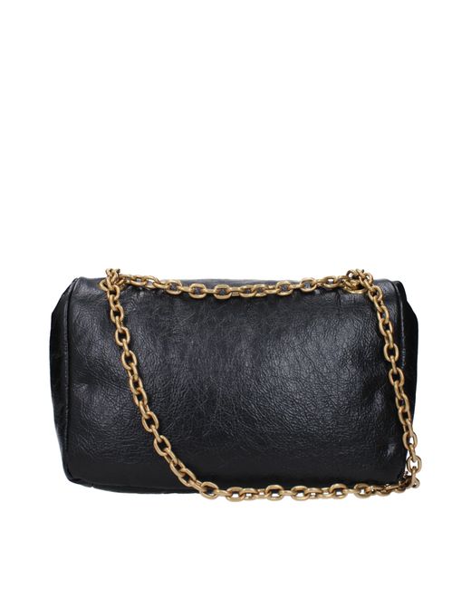 Balenciaga Black Borse A Spalla Monaco Donna Pelle Nero