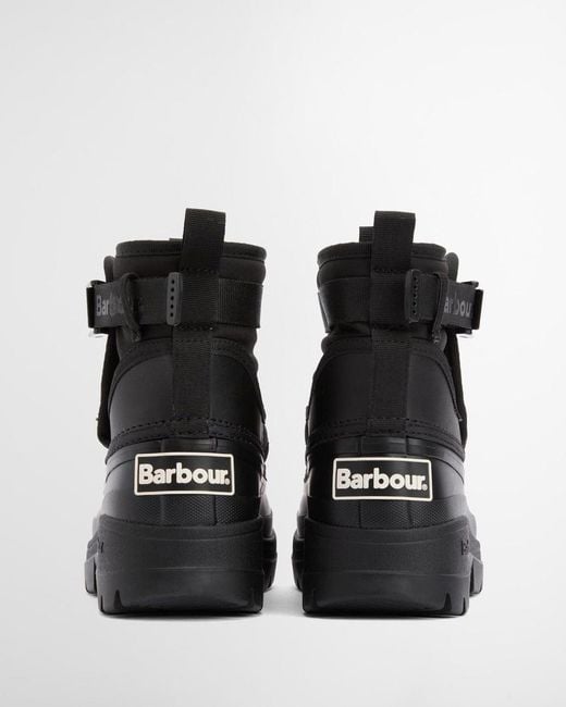 Barbour Black Braybourn Duck Boot Welly