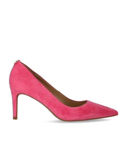Michael Kors Pink Rosa Wildleder Stiletto Pumps