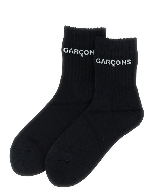Comme des Garçons Gray Logo Socken