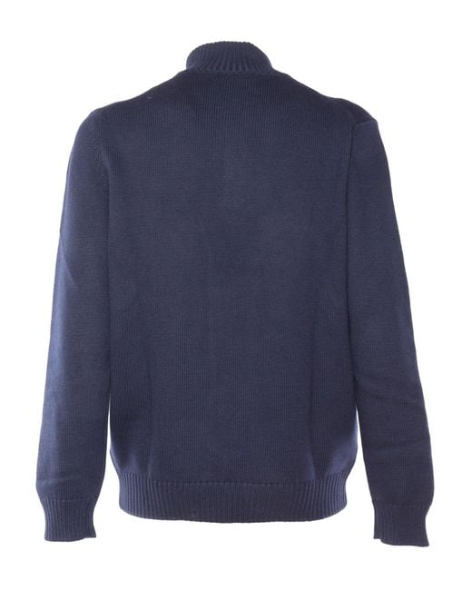 Fay Blue Maglia Lupetto+Gancio F.5