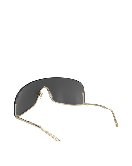 Gucci Gray Sunglasses Metal