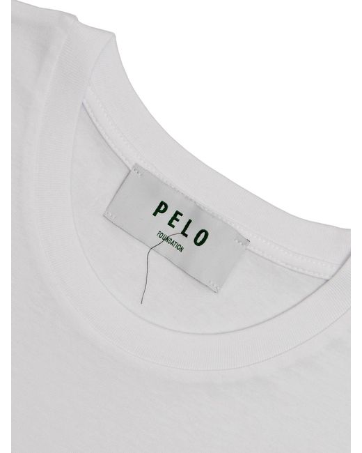 PELO FOUNDATION T -shirt in het White voor heren