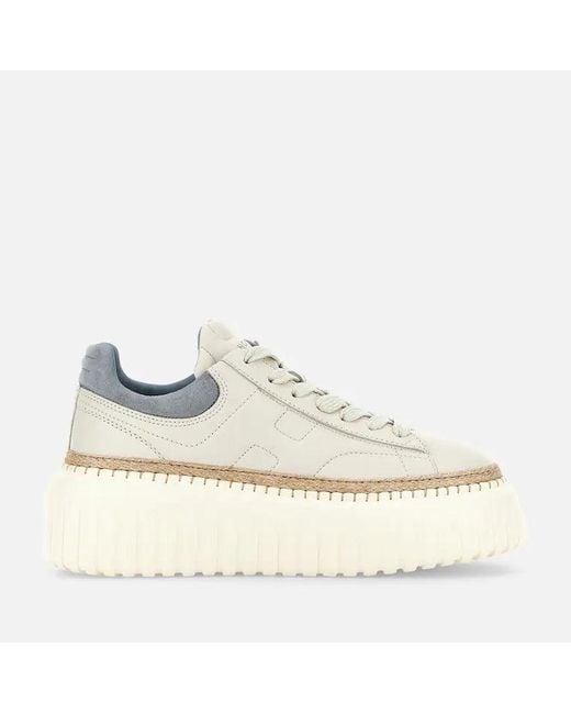 Stripe H di Hogan in Natural