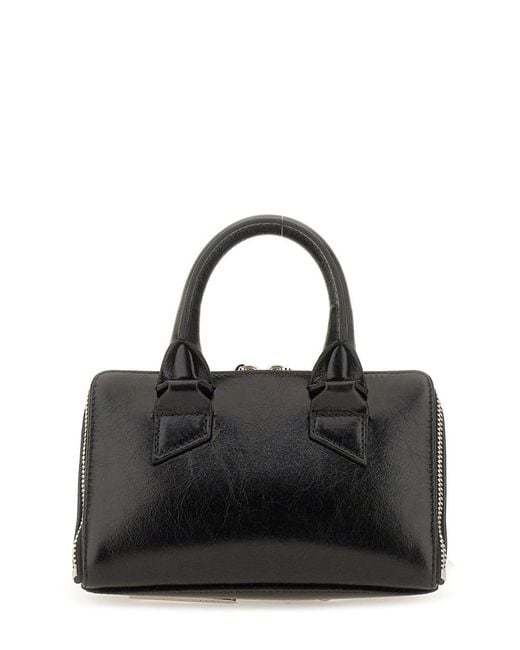 The Attico Black Mini Friday Bag