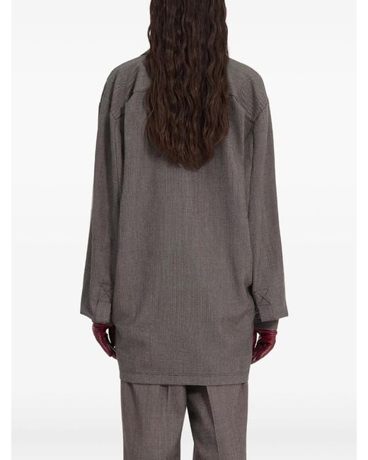 MM6 by Maison Margiela Gray Mini Dress