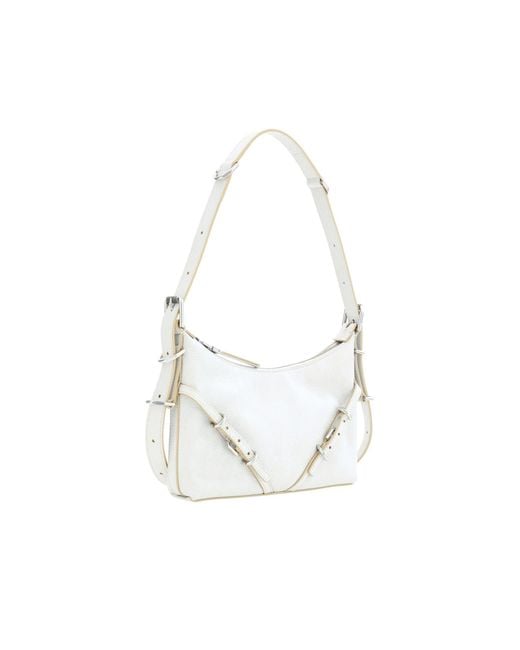 Givenchy White Leather Shoulder Bag