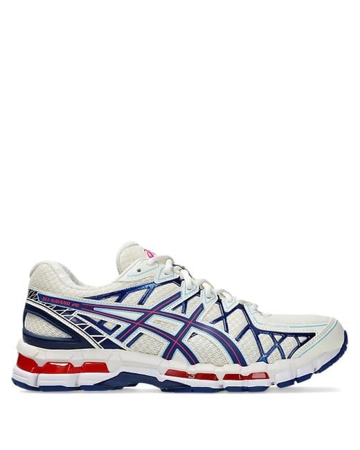 Asics White Gel Kayano 20 "Cream/Deep Marine" Sneakers for men