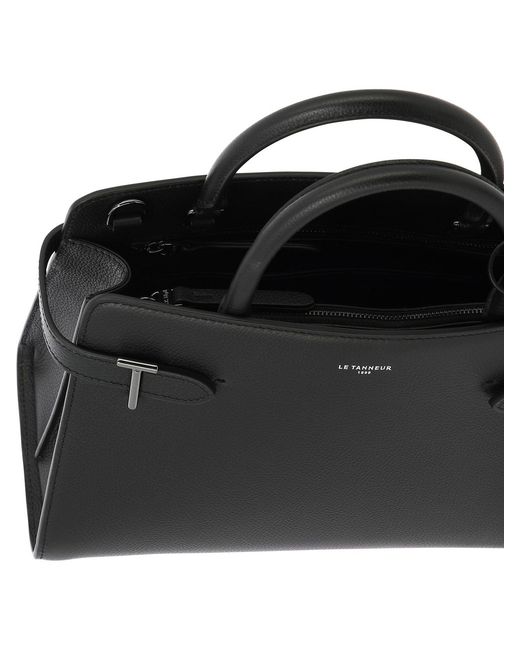 Le Tanneur Black "Emilie" Handbag