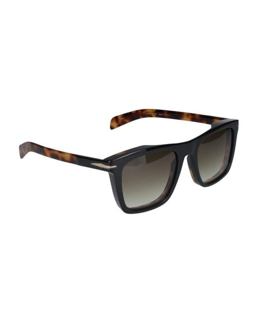 David Beckham Black Sunglasses Db 7000/S /20/145 for men