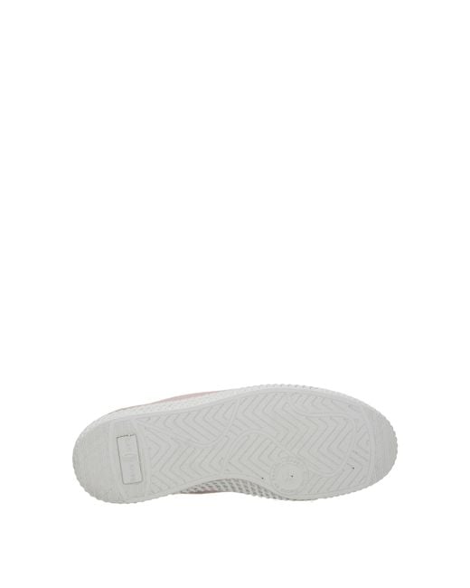 Car Shoe Pink Sneakers Donna Tessuto Rosa/Pesca