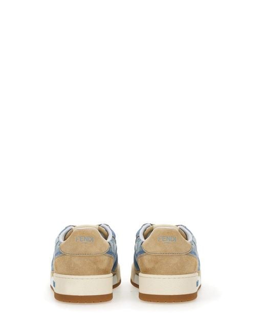 Fendi Blue Match Sneakers