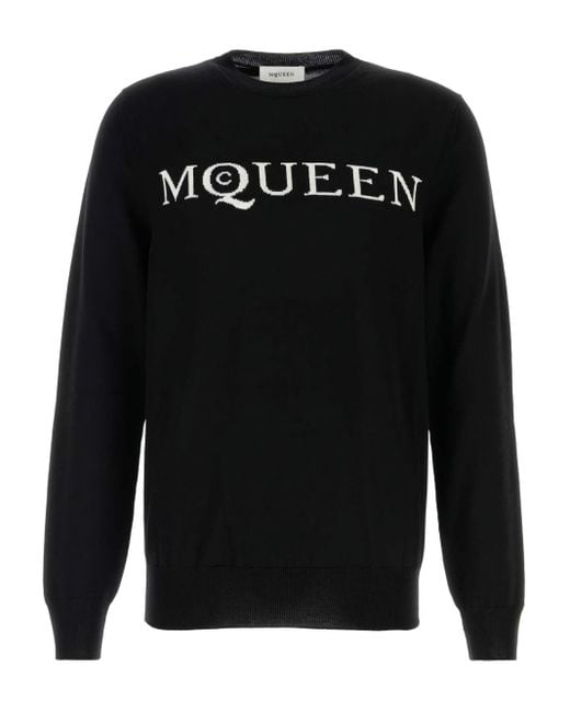 Alexander McQueen Black Alexander Mc Queen T Shirts And Polos for men
