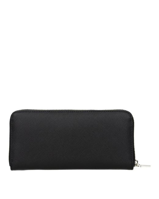 Just Cavalli Black Portafogli Donna Poliestere Nero