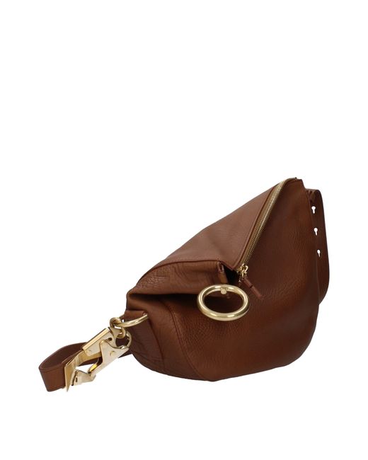 Sacs d'épaule femmes en cuir marron / noisette Burberry en coloris Brown