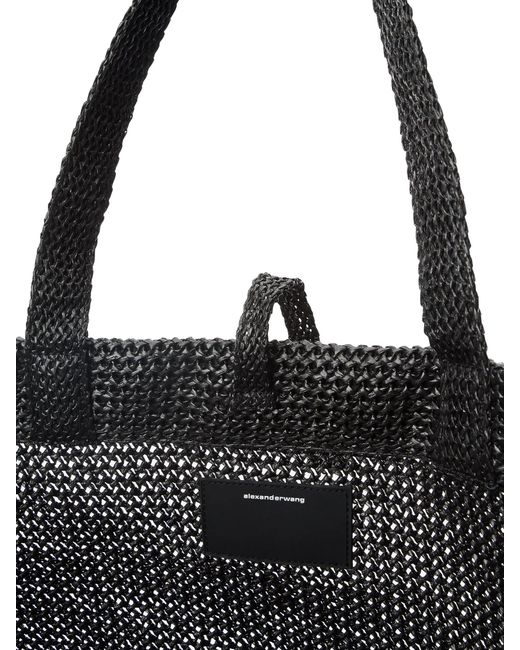 Alexander Wang Black Punch Xl Tote Bags