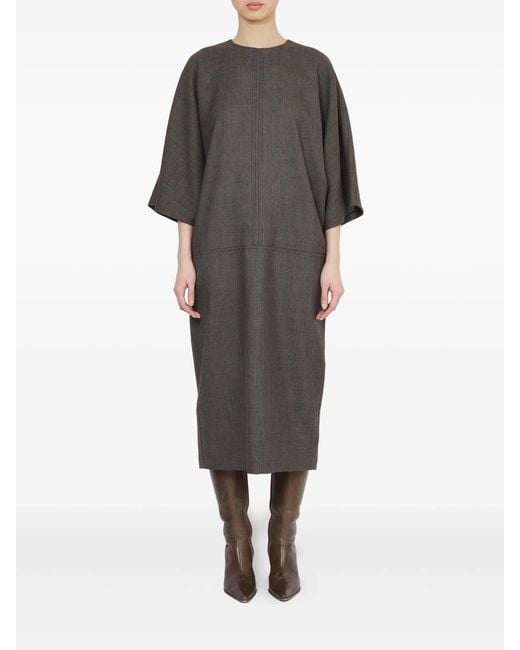 MM6 by Maison Margiela Gray Maxi Dress