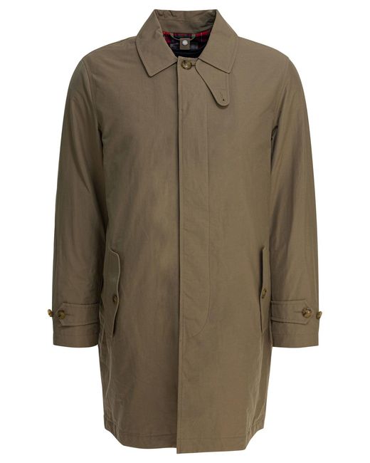 Baracuta Green "G10 Detachable" Trench Coat for men