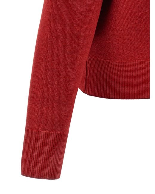 Jacquemus 'le Cardigan Doppio' Vest in het Red voor heren