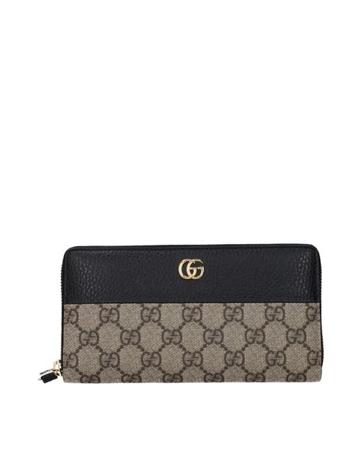 Gucci Black Wallet Fabric