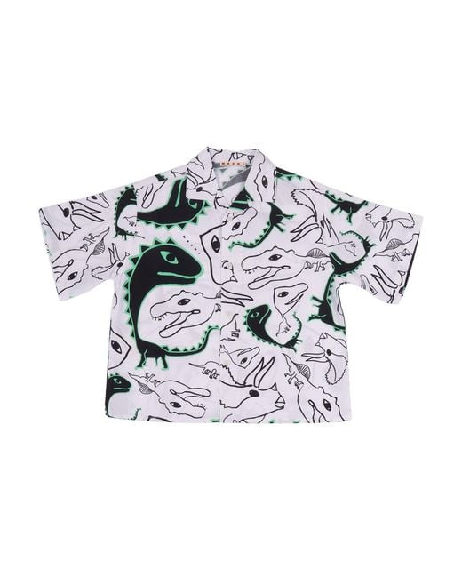 Marni White Mc124 U Camicia