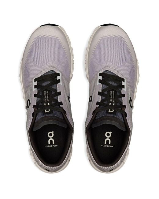 On Shoes Gray Running Cloud 6 Push Sneakers for men