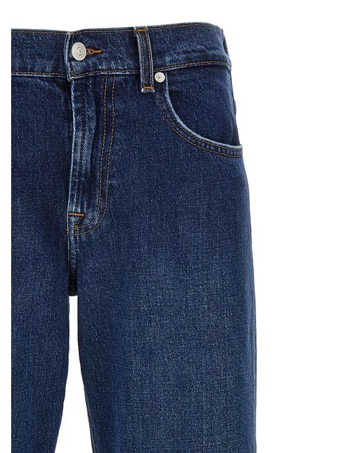 7 para todos los jeans 'tess' de la humanidad 7 For All Mankind de color Blue