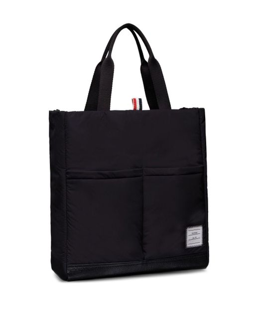 Thom Browne Multi -pocket Draagtas in het Black voor heren