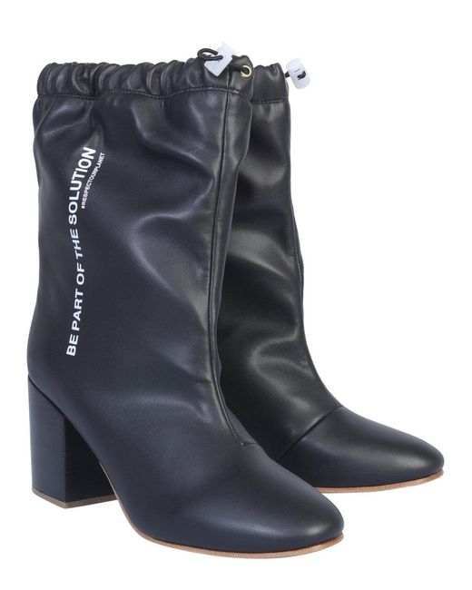 Forward Blue Boots With Coulisse