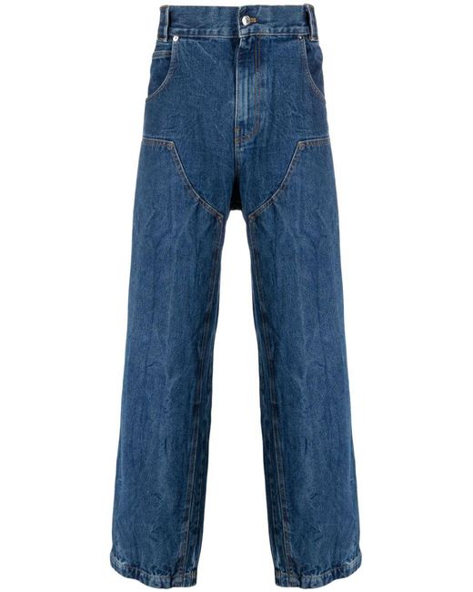 Paura Blue Vivienne Work Pant