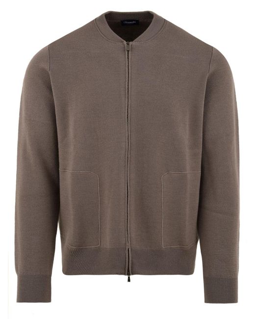 Drumohr Brown Pullover beige