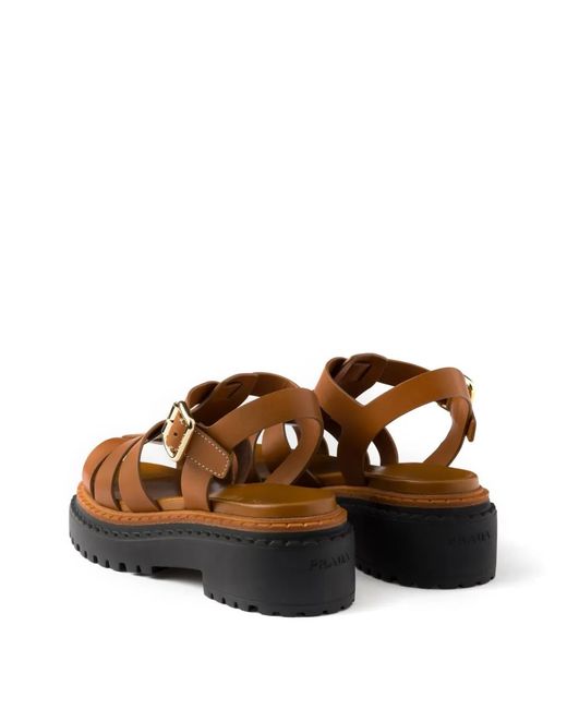 Prada Brown Sandals