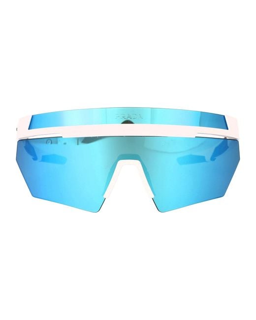 Prada Linea Rossa Blue Geometrical Sunglasses 0 Ps 01 Ys Aai08 R for men