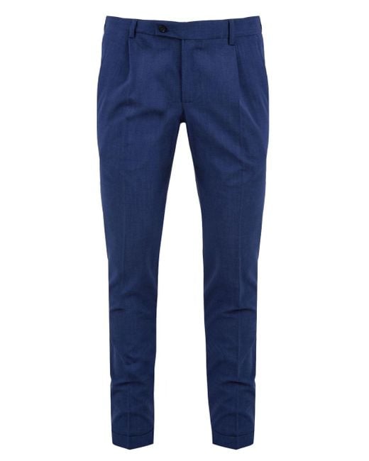 Daniele Alessandrini Hosen blau in Blue für Herren