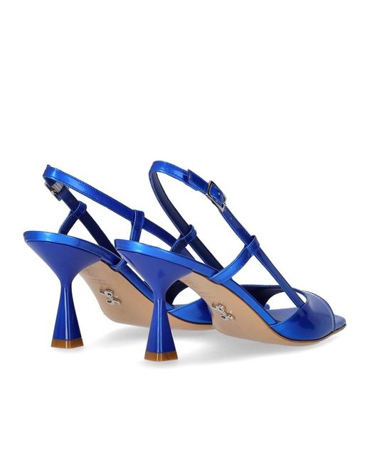 Sergio Levantesi Blue Ilenia Electric Heeled Sandal
