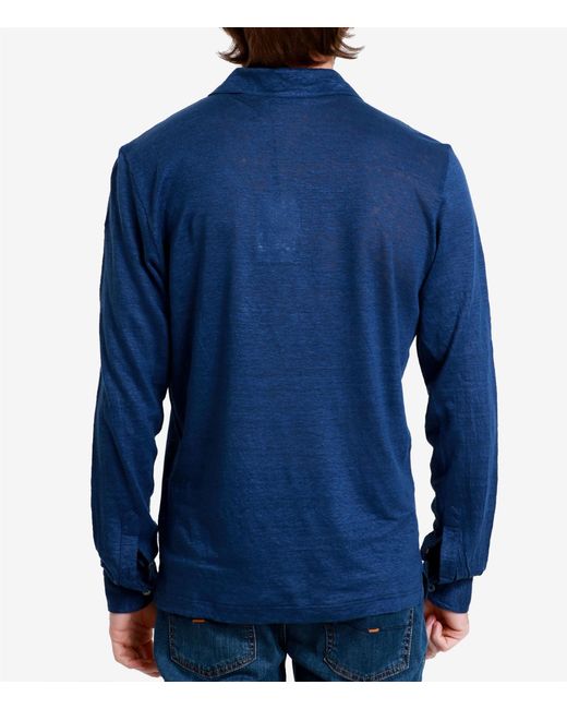 Gran Sasso Blue T Shirts And Polos for men
