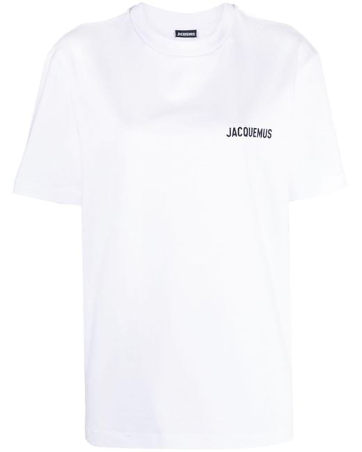 Jacquemus White The Los Angeles Address T-Shirt