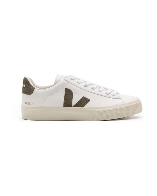 Veja White Campo Sneakers for men