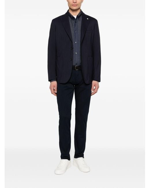 Emporio Armani Blue Denim Cotton Jeans for men