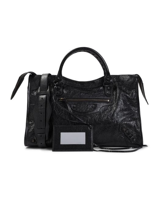 Balenciaga Black Le City M Bag