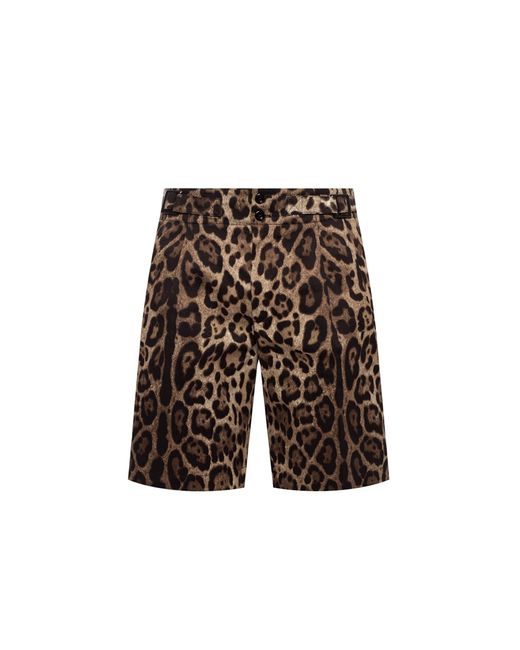 Bermuda Shorts Dolce & Gabbana de hombre de color Brown