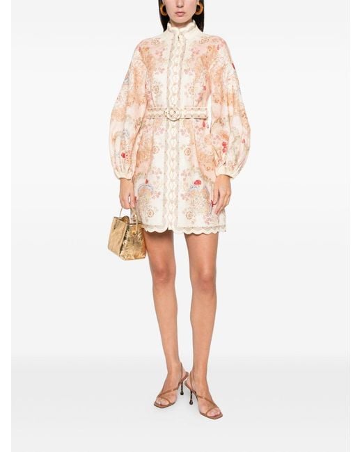 Zimmermann Natural "Daylight" Dress