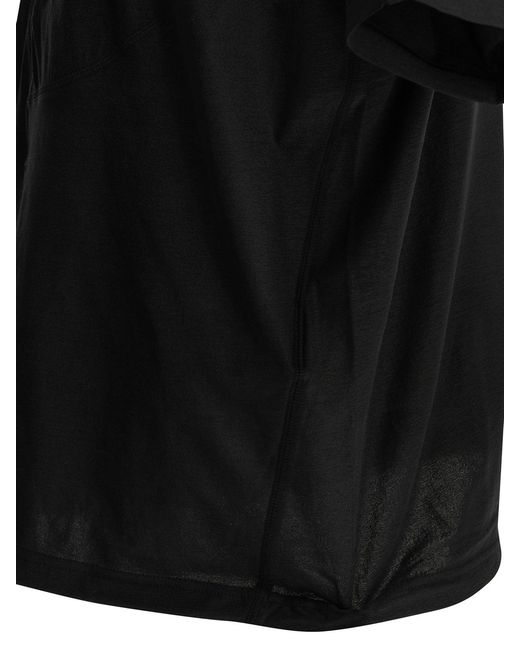 DAIWA PIER 39 Black "Tech Run-Gun" Crew-Neck T-Shirt