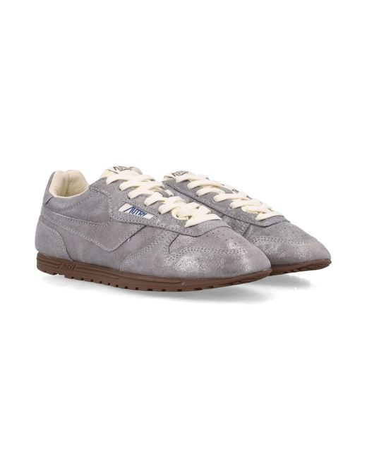 Autry Gray Windspin Sneakers