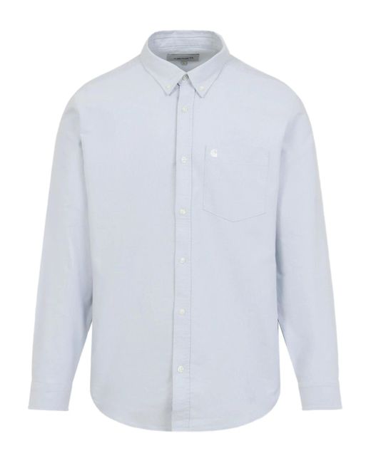 Carhartt White L/S C Logo T -Shirt ist das beliebteste