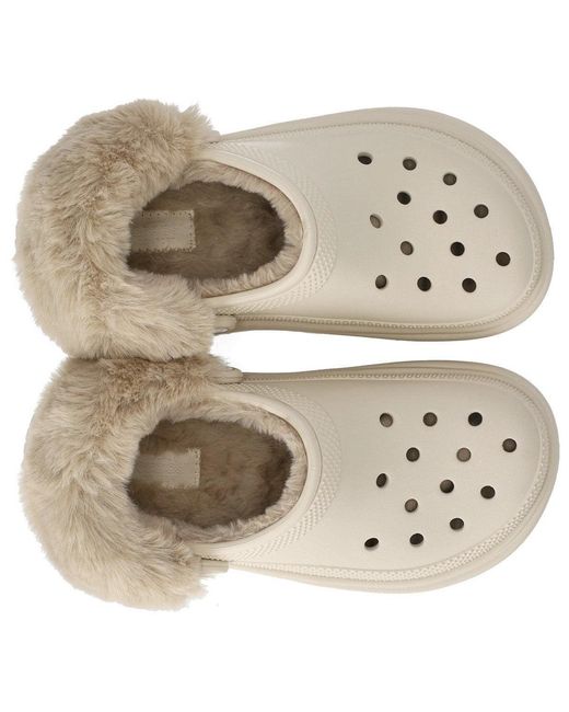CROCSTM Natural Stomp Lined Stucco Clog for men