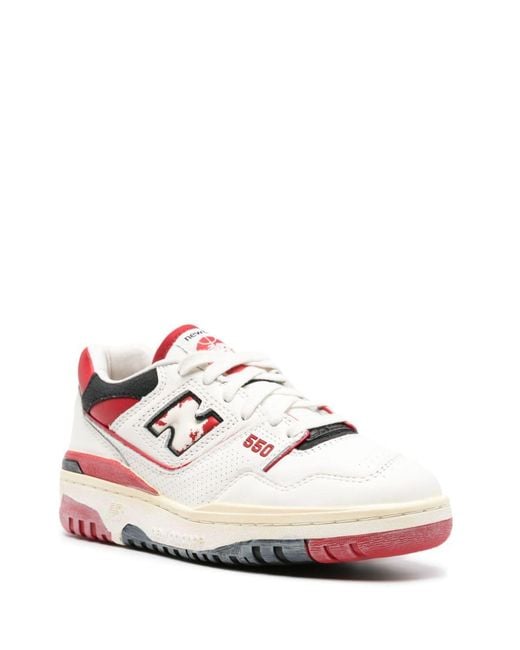 New Balance White Sneakers for men