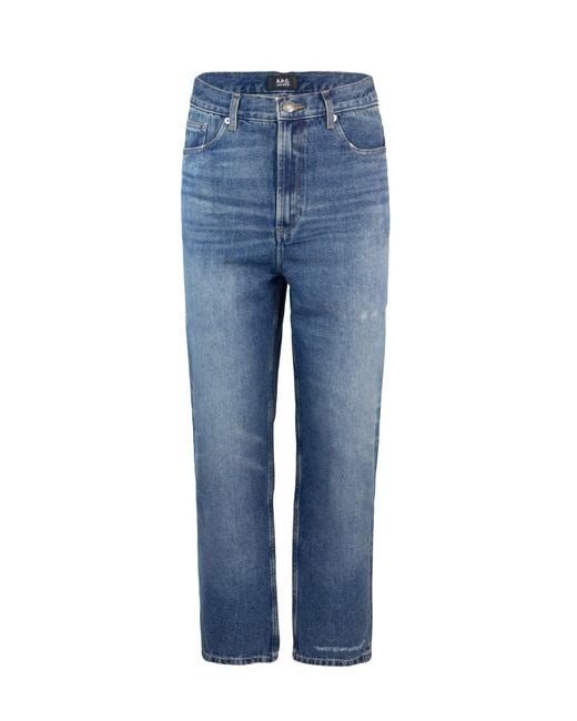 A.P.C. Blue Martin Jeans for men
