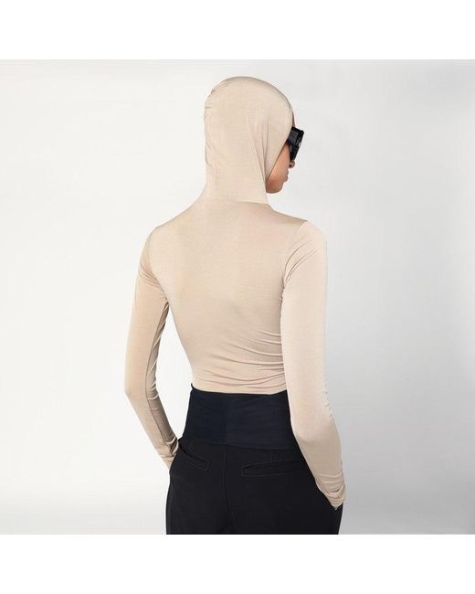 DARKPARK White Billie Hooded Top