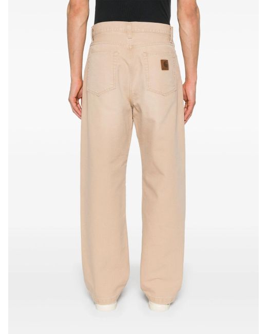 Carhartt Landon Pant `dearborn` Canvas in het Natural voor heren